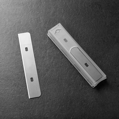 Image of ALLWAY WSB10 Replacement Scraper Blades with Dispenser, 4 inch, 10 Pack
