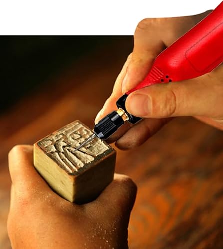 Miniatura 7 de FUYGRCJ - Herramienta giratoria inalámbrica de velocidad ajustable, mini molinillo eléctrico recargable con 3 velocidades y 36 accesorios para