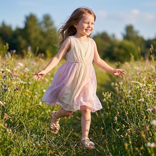Image of Trary Toddler Sandals for Baby Girls Boys Summer Sandals Cute Kids Shoes Lightweight Open Toe Sandals Beach Holiday Unisex Child Sandals