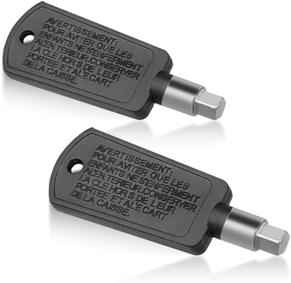 5304485424 Freezer Door Lock Key Compatible with Frigidaire FFBC4622QS FFBC4622QS1 Wine Cellars, Replaces AP5331004, 2211112, PS3506557, AH3506557, Durable Metal Appliance Key