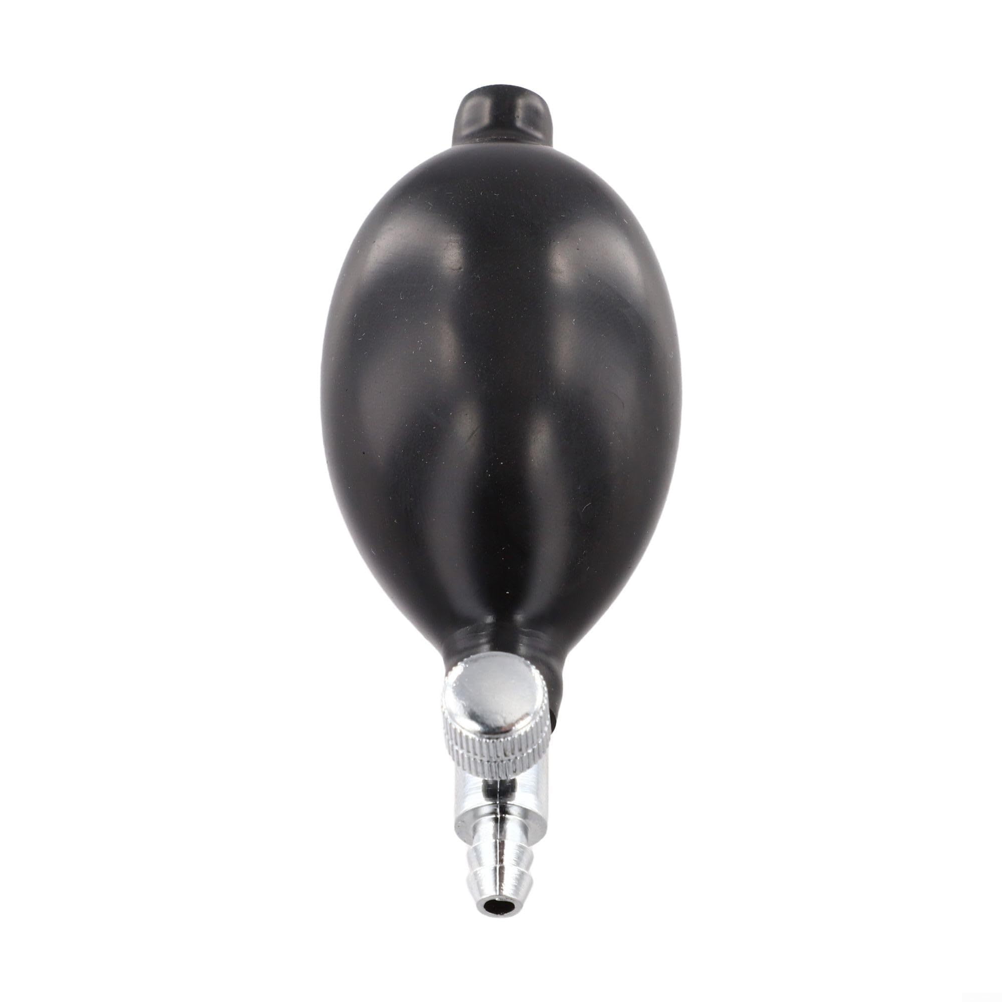 Bombilla de inflado manual para esfigmomanómetros y dispositivos de salud a base de aire como unidades de tracción y sistemas de lavado nasal