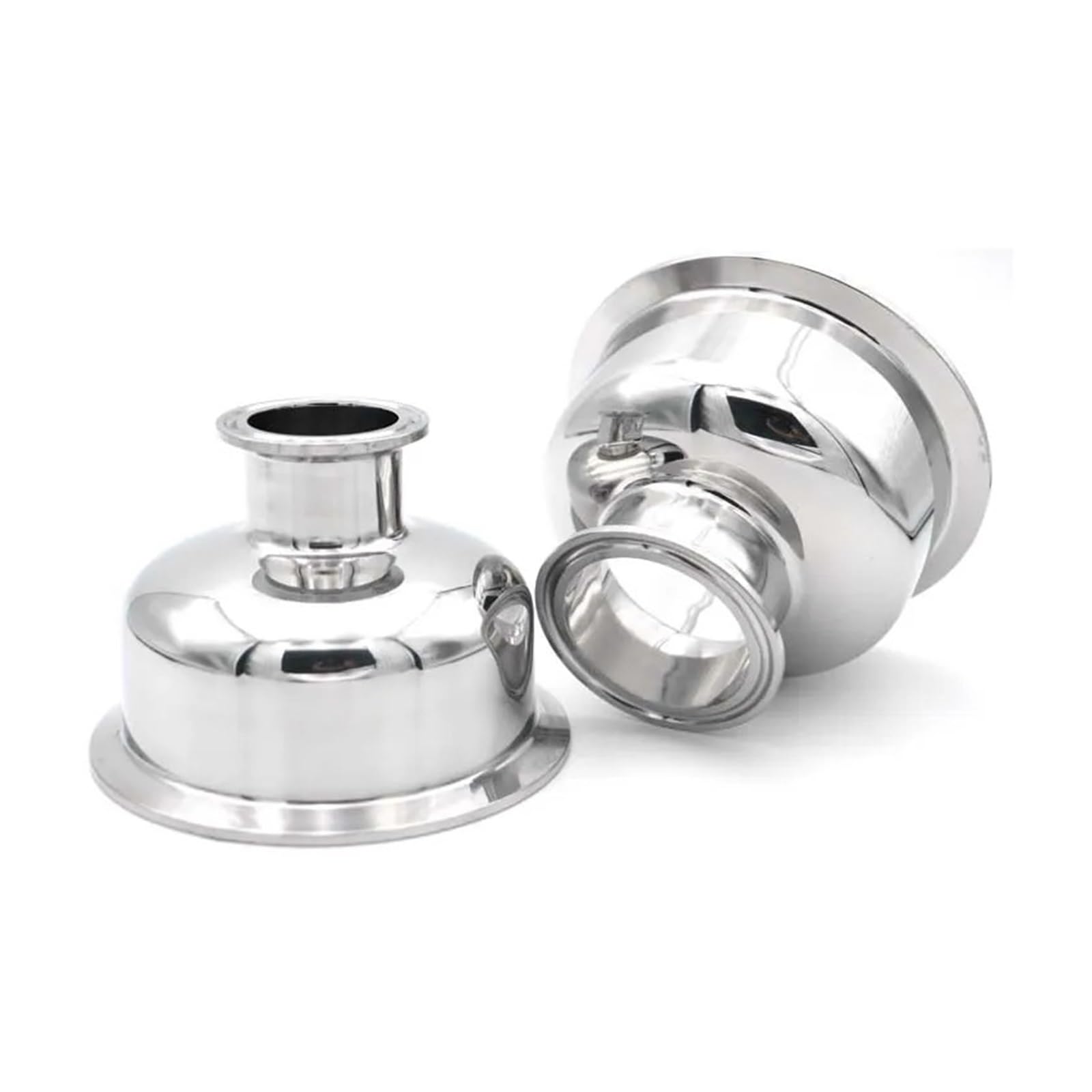 Cbqzchwdkt One Color 1Pc Three Clip 3 "4" Ss304 Stainless Steel Hemispherical Reducer Self-Made 91Mm X 119Mm Pipe Fitting
