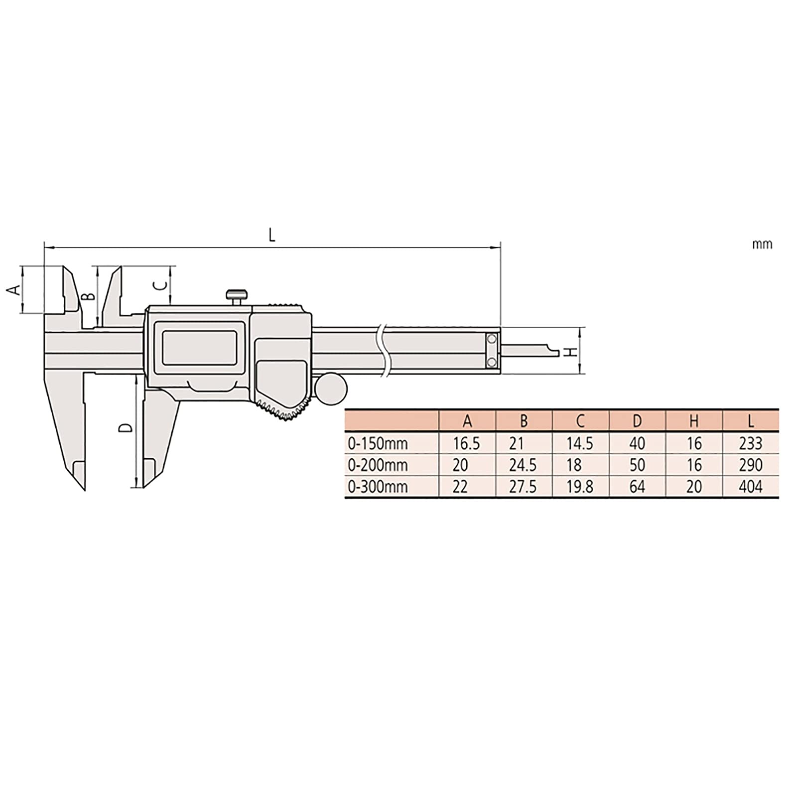Suwmiarki cyfrowe wodoodporny zacisk cyfrowy ze stali nierdzewnej PLANER narzędzie pomiarowe (150 mm)