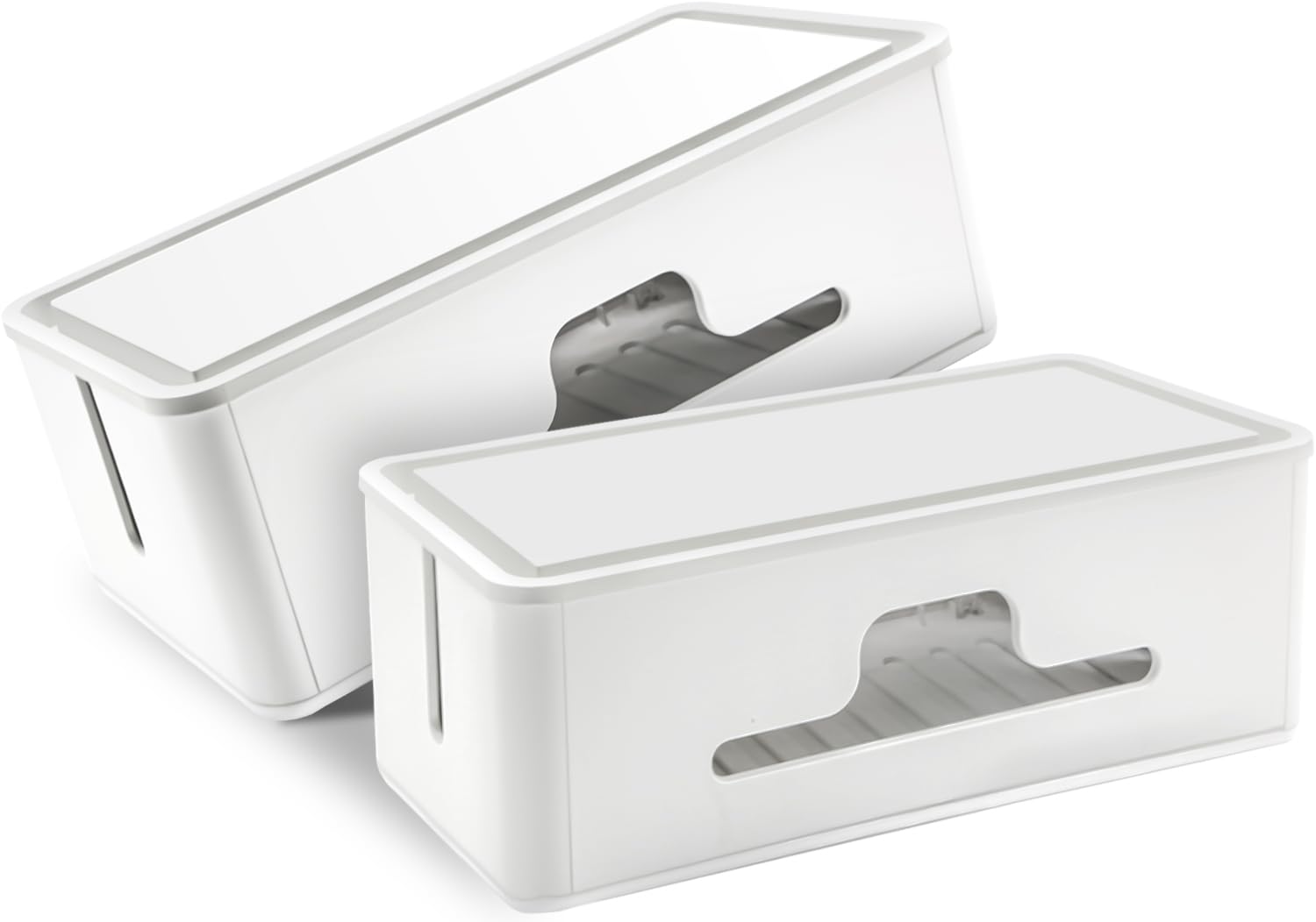 Cable Storage Box Large Capacity Cable Management Box Charger - View #4