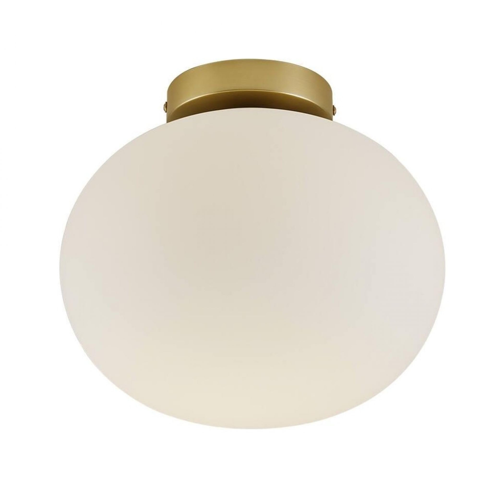 Nordlux Alton 27,5 Ceiling Light - Brass, Gold - Mouth Blown Glass