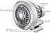 Regenerative Blower, Vortex Ring Blower, Ring Blower For Fish Tank Centrifugal Blower, Industrial Vacuum Pump For Air Blowing Or Suction 0.33HP 0.47HP 0.5HP(1100W/1.49HP)