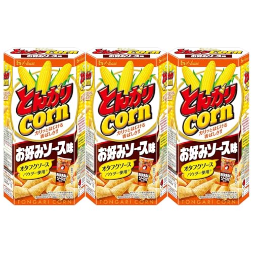 とんがりコーン ハウス食品 お好みソース味 68g×3個