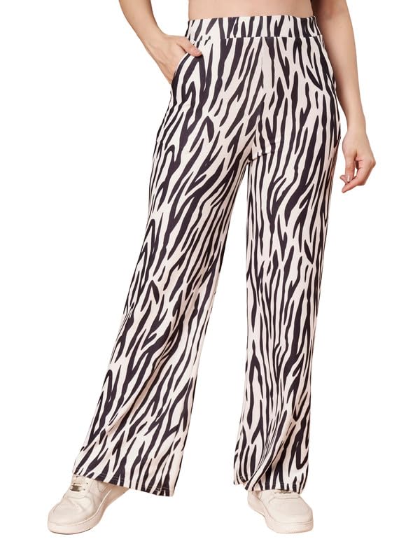 DTR FASHION Women’s Stretchable Cotton Blend Casual Palazzo