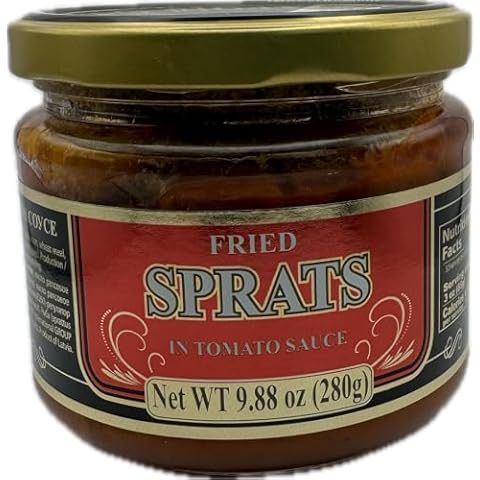 Riga Gold Fried Sprats in Tomato Sauce JAR 280gr (Pack 3) Cover