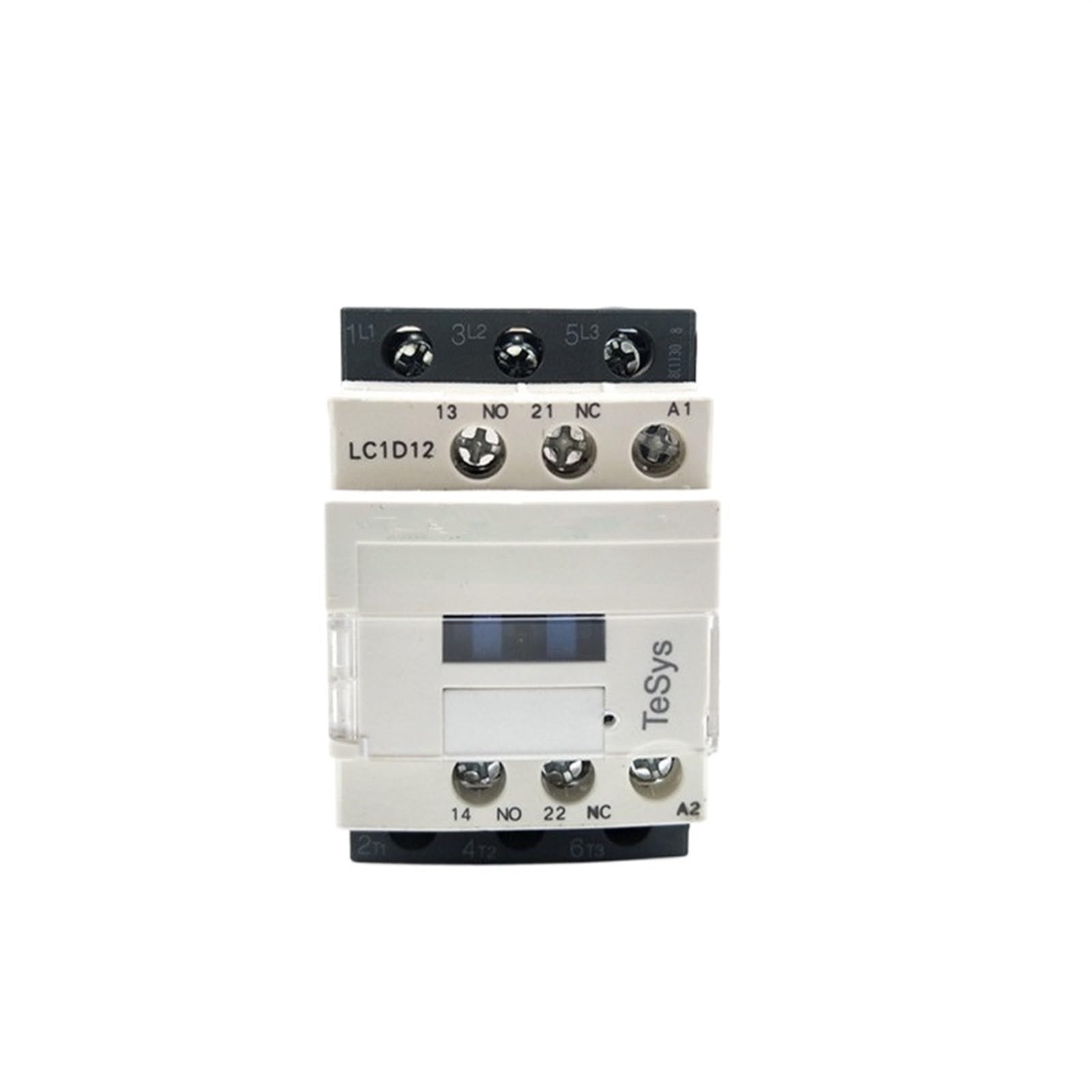 Contactor de CA LC1D12F7C tripolar de 12 A con resistencia de aislamiento de 6 kV 7