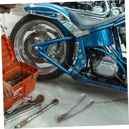 Motorcycle Tire Liner 10-Piece Set Sturdy Butyl Rubber Rim Strip Waterproof Inner Tube Protector for Motorcycle Models Easy Installation and Flat Protection4