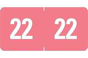 Smead 2022 File Stickers for Organized Document Filing