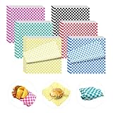 240枚 バラエティーパック チェック ドライ ワックス入り デリペーパー シート 12 x 12インチ ペーパーサンドイッチペーパーライナー フードバスケットライナー ワックスペーパー デリラップ ワックスペーパーシート パンやサンドイッチのラッピング用