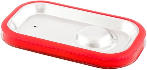 Miniatura 7 de Restaurantware Solo tapa tapa de sartén de mesa de vapor Met Lux One Sixth, 1 tapa de sartén de hotel de viaje, sello de silicona a prueba de fugas