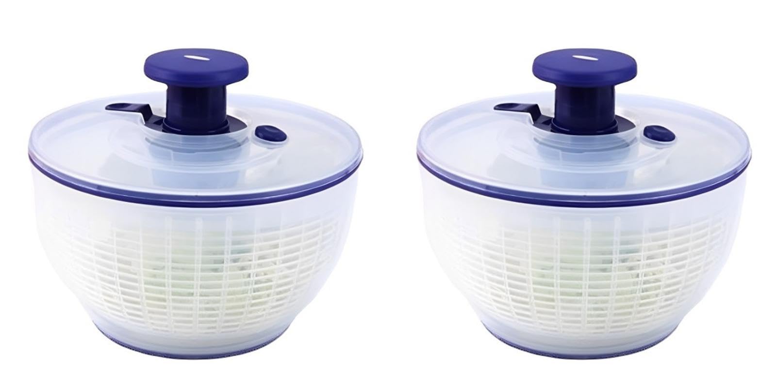 Amazon.co.jp: 野菜渦巻きスピナー 1/2個 - 手動ポンプボウル