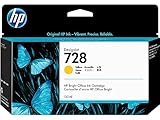 HP 728 130-ml Yellow DesignJet Ink