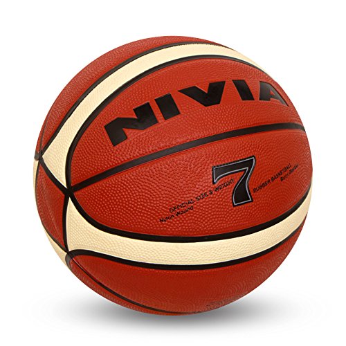 Image of Nivia Engraver Basketball And Nivia Ball Pump Double Action, Red