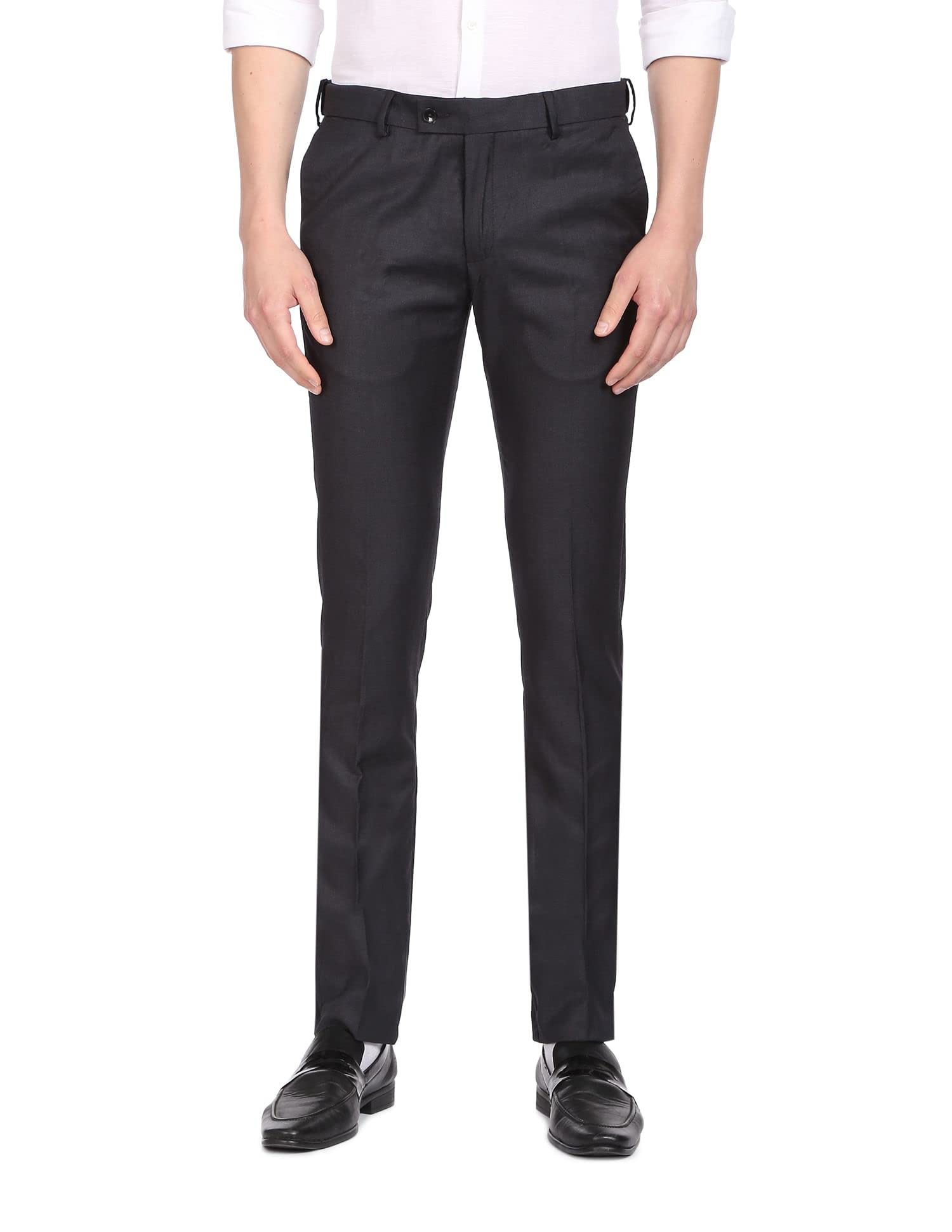 arrow Men's Mid Rise Regular Pants-picture-37