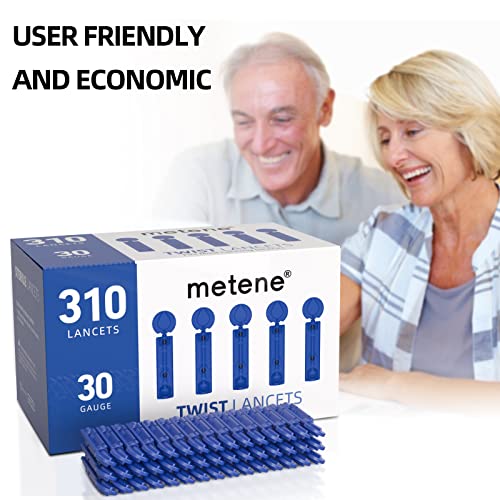 Metene AB156 Twist Top Lancets For Lancing Devices, 310 Count, 30 Gauge Lancets For Blood Sugar Test thumb #7
