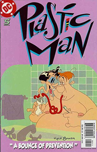 Plastic Man (4th Series) 5 VF ; DC comic book | Kyle Baker