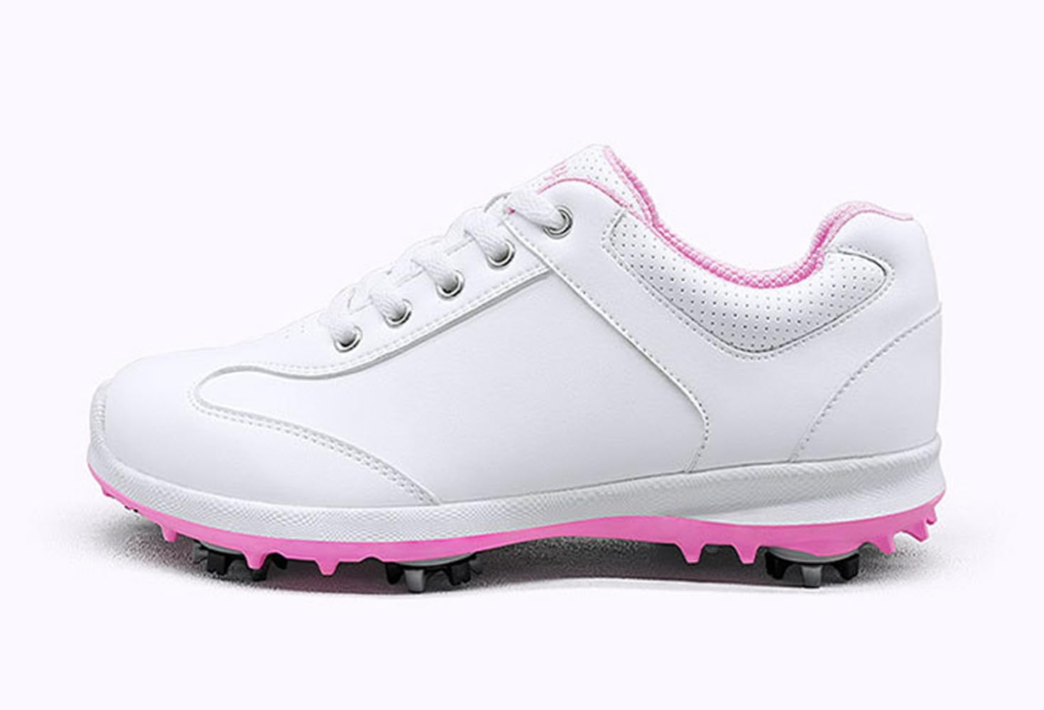 Scarpe da Golf Impermeabili Antiscivolo da Donna con Punte Chiodate