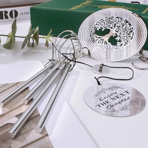 Image of Retirement Gift for Women Men 2026, Retirement Wind Chimes, Funny Happy Retirement Gifts for Wowen, Coworker, Teacher, Friends, Boss, Nurse, Mom, Grandma, Best Retiree Gift Ideas