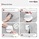 FIXCHORD Electric Toothbrush Head Holder, 2 Pieces, Bathroom Toothbrush Holder for Electric Toothbrushes with Strong 3M Sticker, Toothbrush Holder for Bathroom, White - Image 8