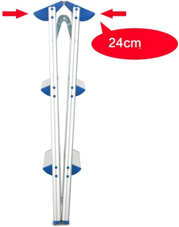 Portable Folding Step Stool with Wide Pedal for Lightweight and Easy Ladder Access