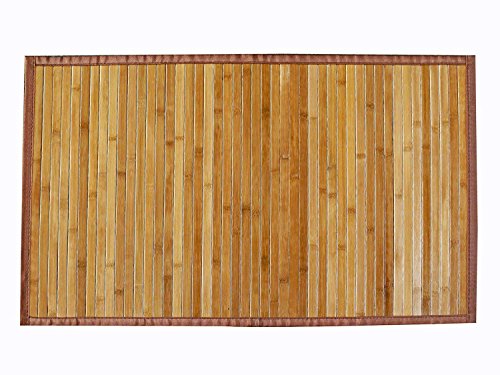 Avanti Trendstore Bambus-Teppich, holzfarben Maße ca. 70 x 140 cm.