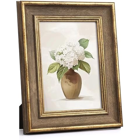 Afuly Vintage 7x5 Wooden Photo Frame Cover