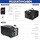 Telbum 1200W Boden Nebelmaschine mit Fernbedienung, Wasserbasierte Nebelmaschine Bodennebelmaschine, DMX 512, Manuelle Steuerung,Timerfunktion, Rauchmaschine für Hochzeit, Party, DJ, Bühne, Halloween