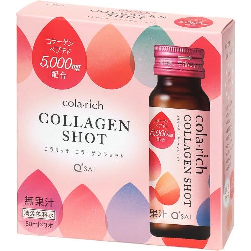 Amazon.co.jp: キューサイ コラリッチコラーゲンショット 50ml×3本 Amazon.co.jp: キューサイ コラリッチコラーゲンショット 50ml×3本
