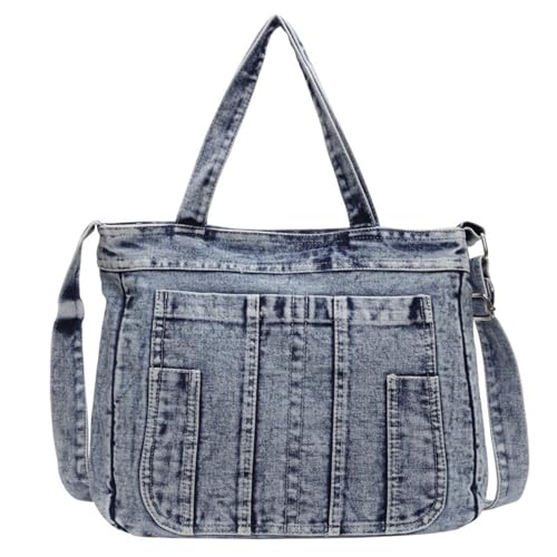 Bolso Tote Casual de Mezclilla para Mujer miniatura 1