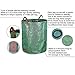COCOCKA 2-Pack 72 Gallons Reusable Garden Waste Bags(H30,D26 inches)- Heavy Duty Gardening Bags, Lawn Bags,Reusable Trash Can,Leaf Bags,Yard Waste Bags with 4 handles