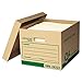 Universal 28223 Recycled Record Storage Box, Letter/Legal, 12 X 15 X 10, Kraft, 12/Carton