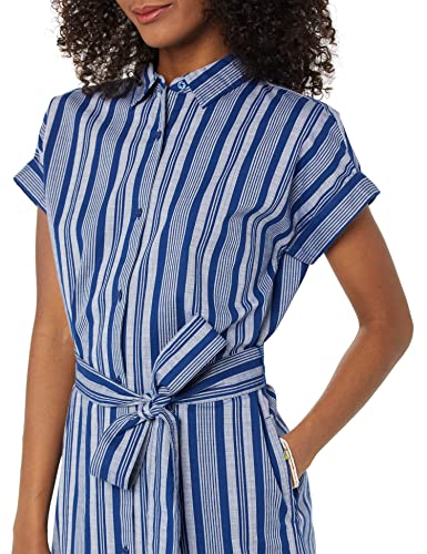 Amazon-Essentials-Womens-Short-Sleeve-Button-Front-Belted-Shirt-Dress