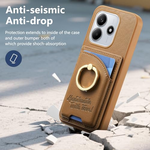 Protection Redmi Note 14 4G Asuwish PYPSK US marron anti-rayure