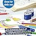 Faber-Castell Grip Trio Manual Pencil Sharpener (Red or Blue) - Graphite, Jumbo and Colored Pencil Sharpener