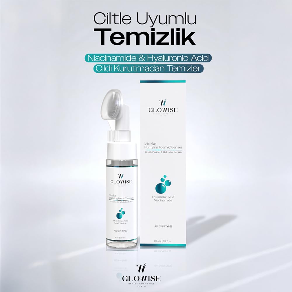 Glowise Micellar Yüz Temizleme Köpüğü 150 ml