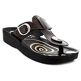 FOG_Aerosoft Footwear Aerosoft Freedom Women's Sandals Brown Size 9