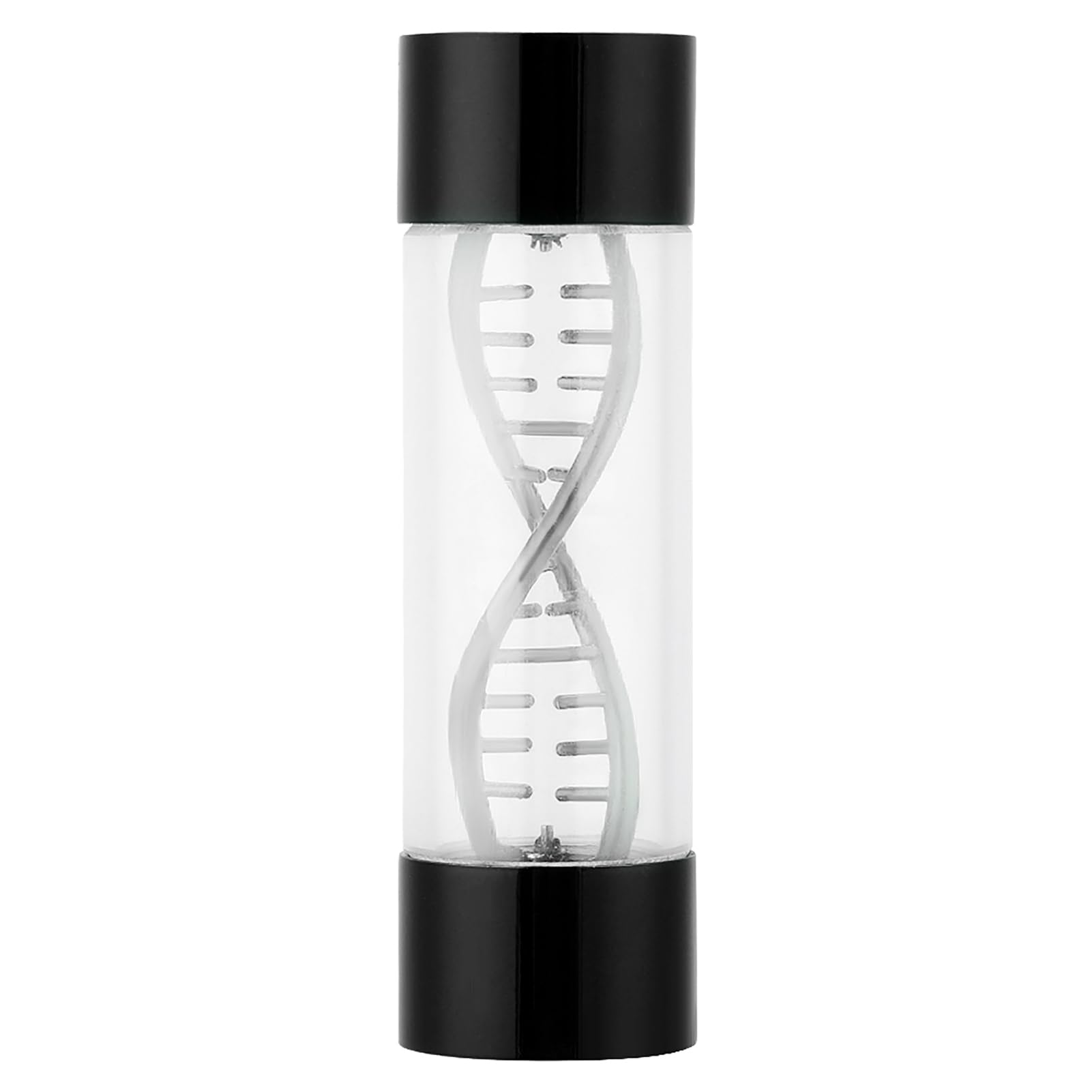 Cocoarm G1/4 Przepływomierz Wody, Spiralny Niebieski Metal (BLACK)