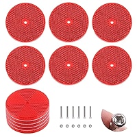 Amazon.com: Rustark 15Pcs Front Reflector Round Reflector
