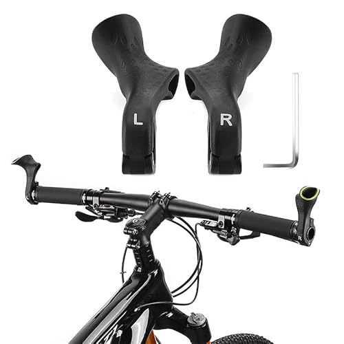 Ergonomic Design Bike Handles, 2023 New Mountain Bike Bicycle Handlebar Grips, Soft Bicycle Handlebar Grips With Non-Slip Rubber For, Universal For Most Bicycles (1 Pcs) #TOP10