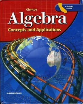 Hardcover Algebra Concepts and Applications California Edition Book