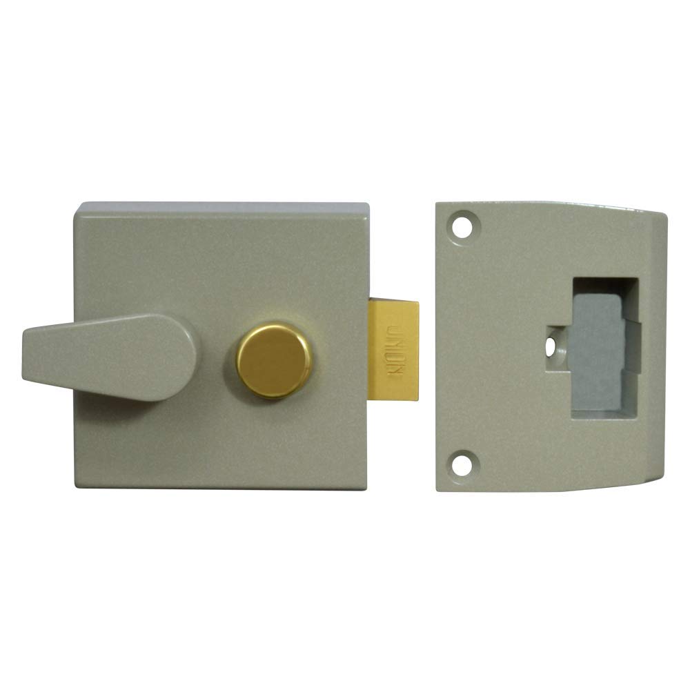 UNION 1026 Non-Deadlocking Nightlatch - 1026 - 50mm Champagne Gold Case Only