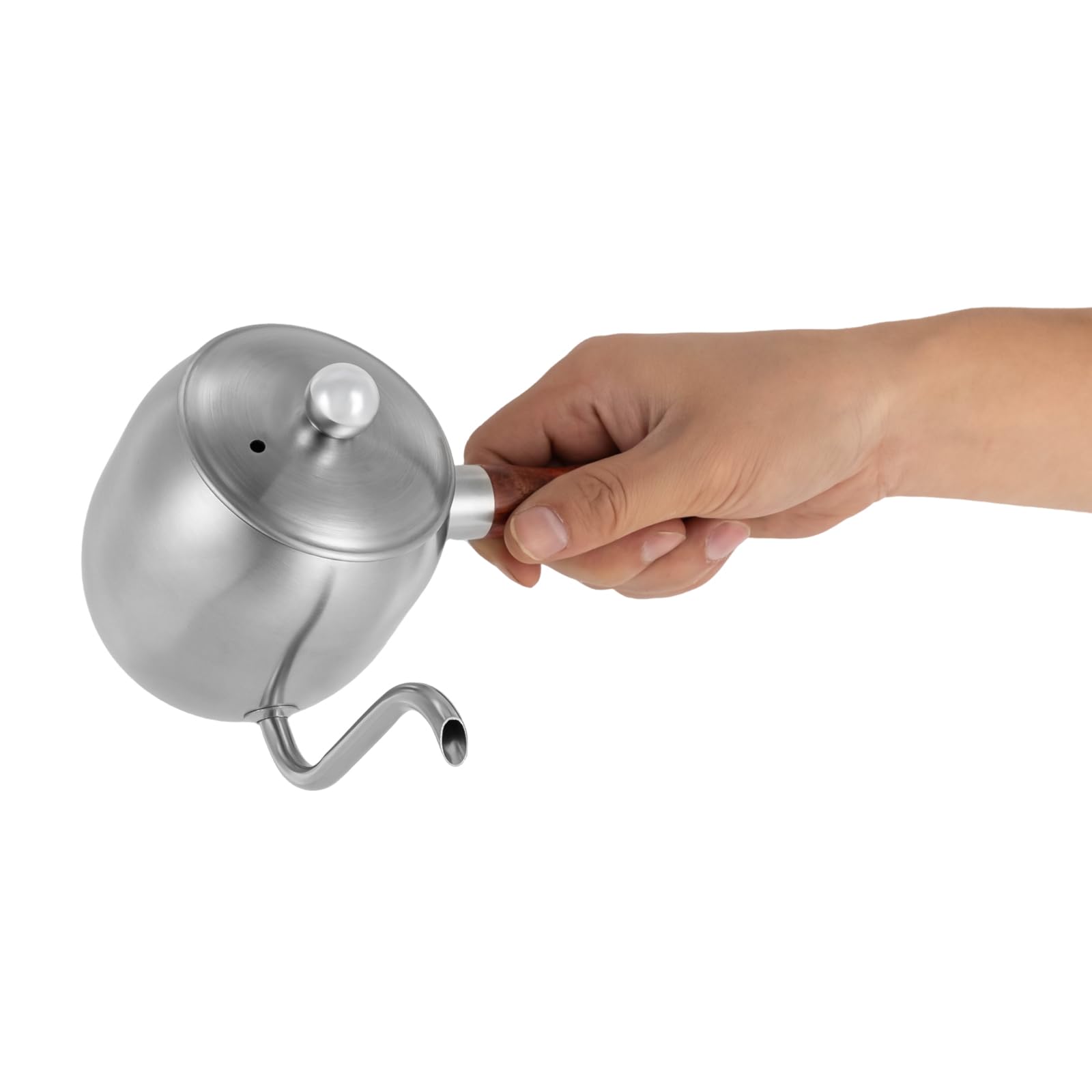 CALDAIA DA CAFFÈ in acciaio inox 550 ml con collo di cigno - per l