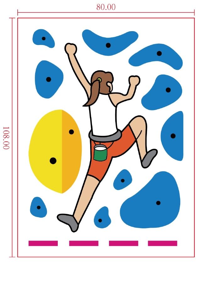 Amazon | ボルダリング ステッカー ロッククライミング ステッカー