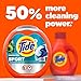Tide Power PODS Laundry Detergent Soap Pacs with Febreze Sport, 63 Count, Laundry Pods with Febreze Freshness and Sport Odor Defense