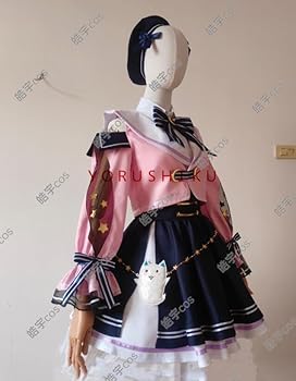 Amazon.co.jp: [CAIQISS] 紫宮るな 新衣装 コスプレ衣装 +