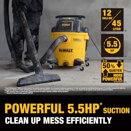 Wet Dry Shop Vacuum 12 Gallon